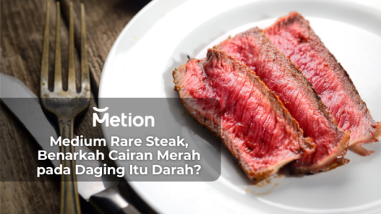 cairan merah pada daging